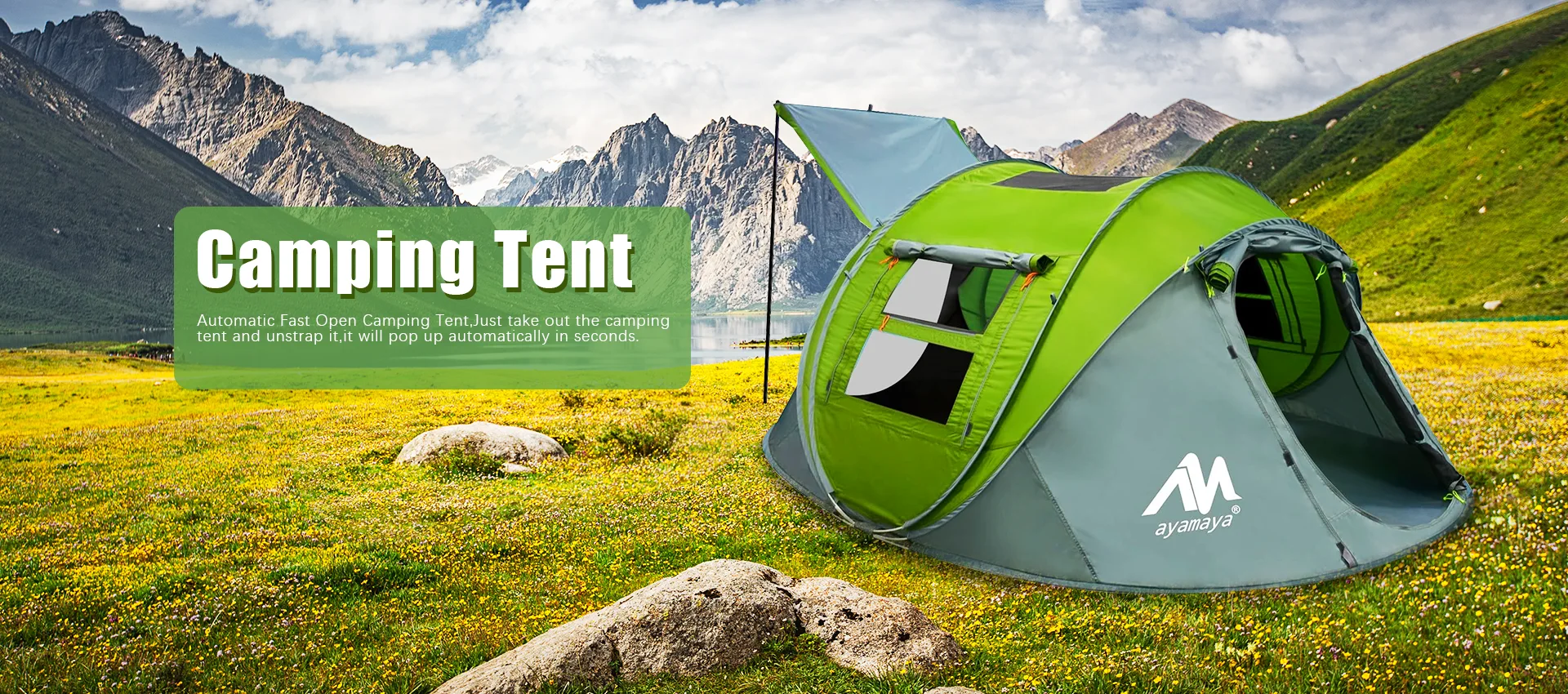 د کیمپینګ خیمې جوړونکی او عرضه کونکی